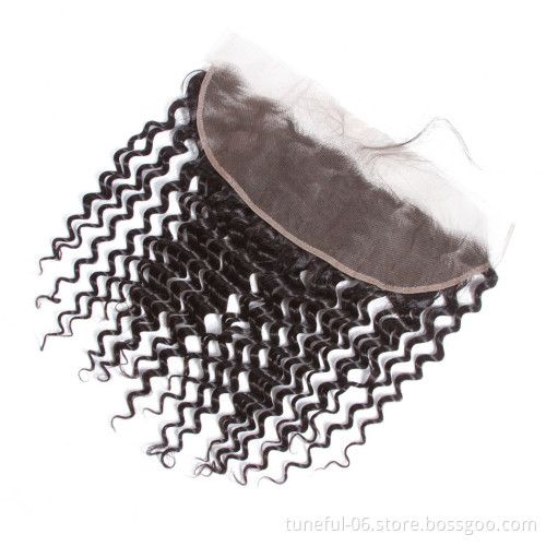 Tuneful  Human Hair Extension High Quality Hair Weaving Deep Wave Brazilian Hair Bundles Raw Virgin Cuticle Aligned Deep weave